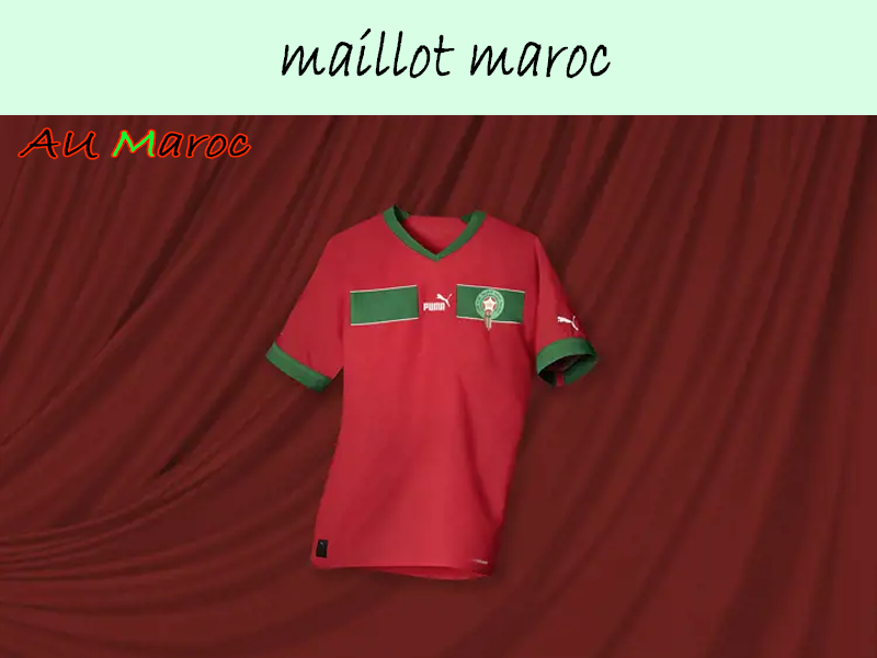 maillot maroc