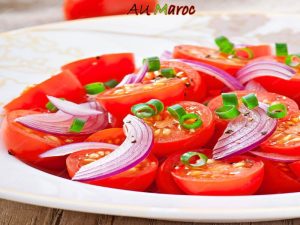 salade oignon tomate