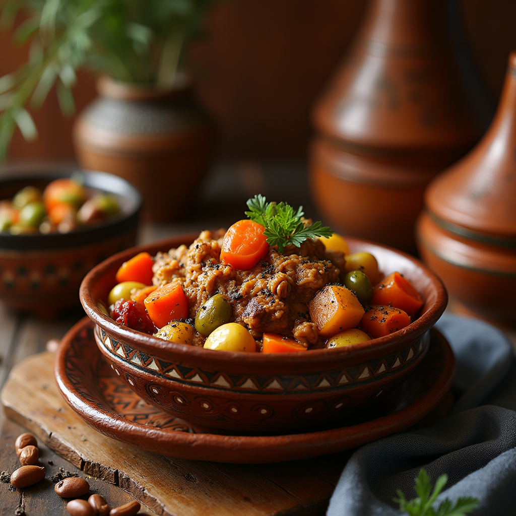 Le tajine de poulet marocain