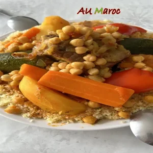 couscous avec 7 légumes