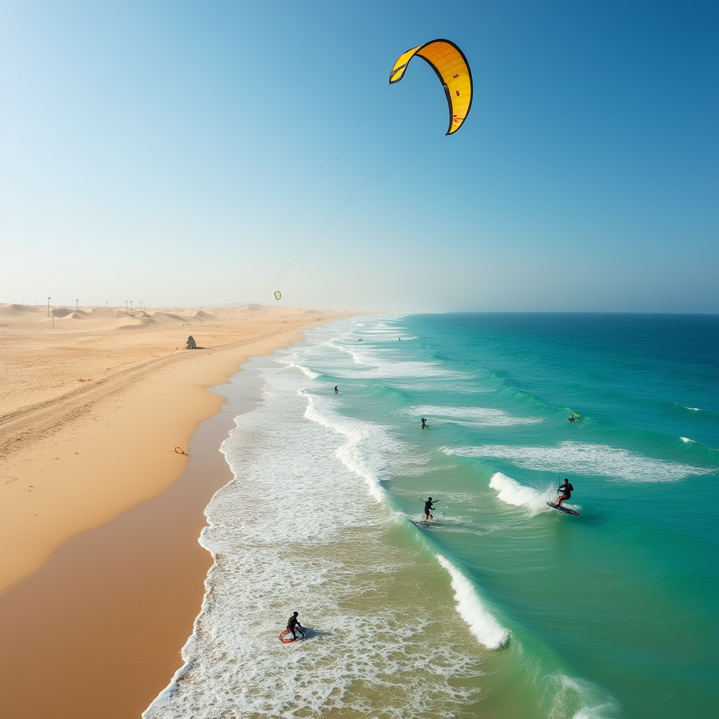  kitesurf à Dakhla 