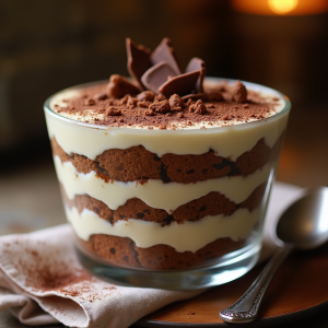 Tiramisu Classique au Chocolat et Mascarpone La Recette