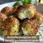 Boulettes courgettes feta