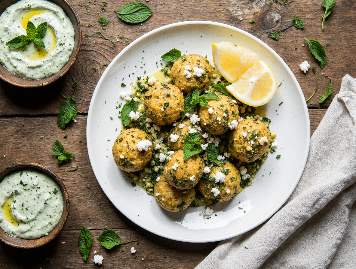 Boulettes courgettes feta Boulettes courgettes feta