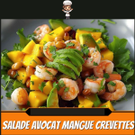 Salade Avocat Mangue Crevettes