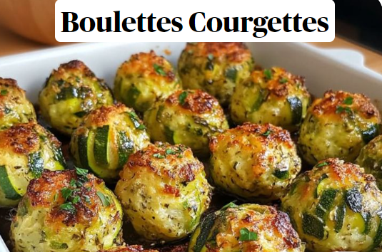 Boulettes Courgettes