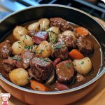 Ragoût traditionnel français au bœuf