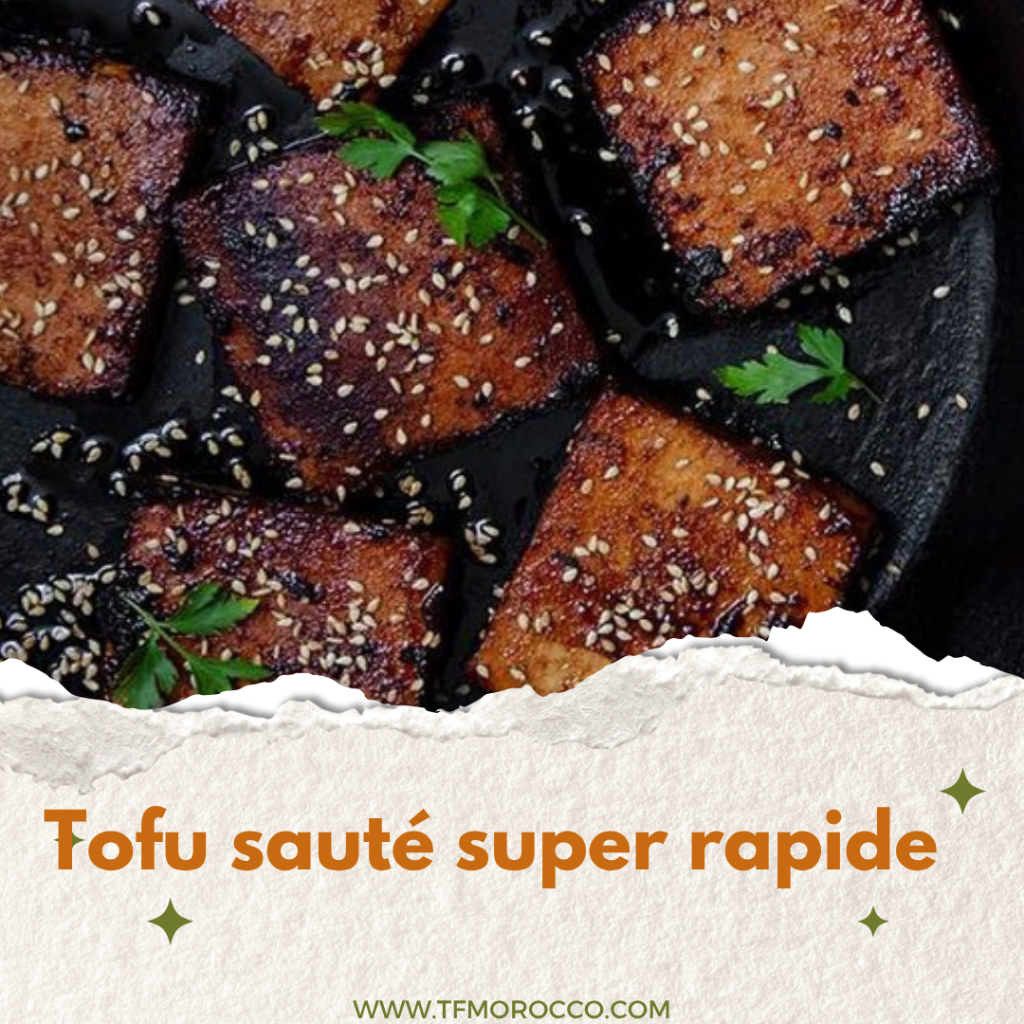 Tofu sauté super rapide