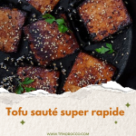Tofu sauté super rapide