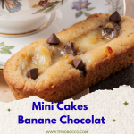 mini cakes banane chocolat