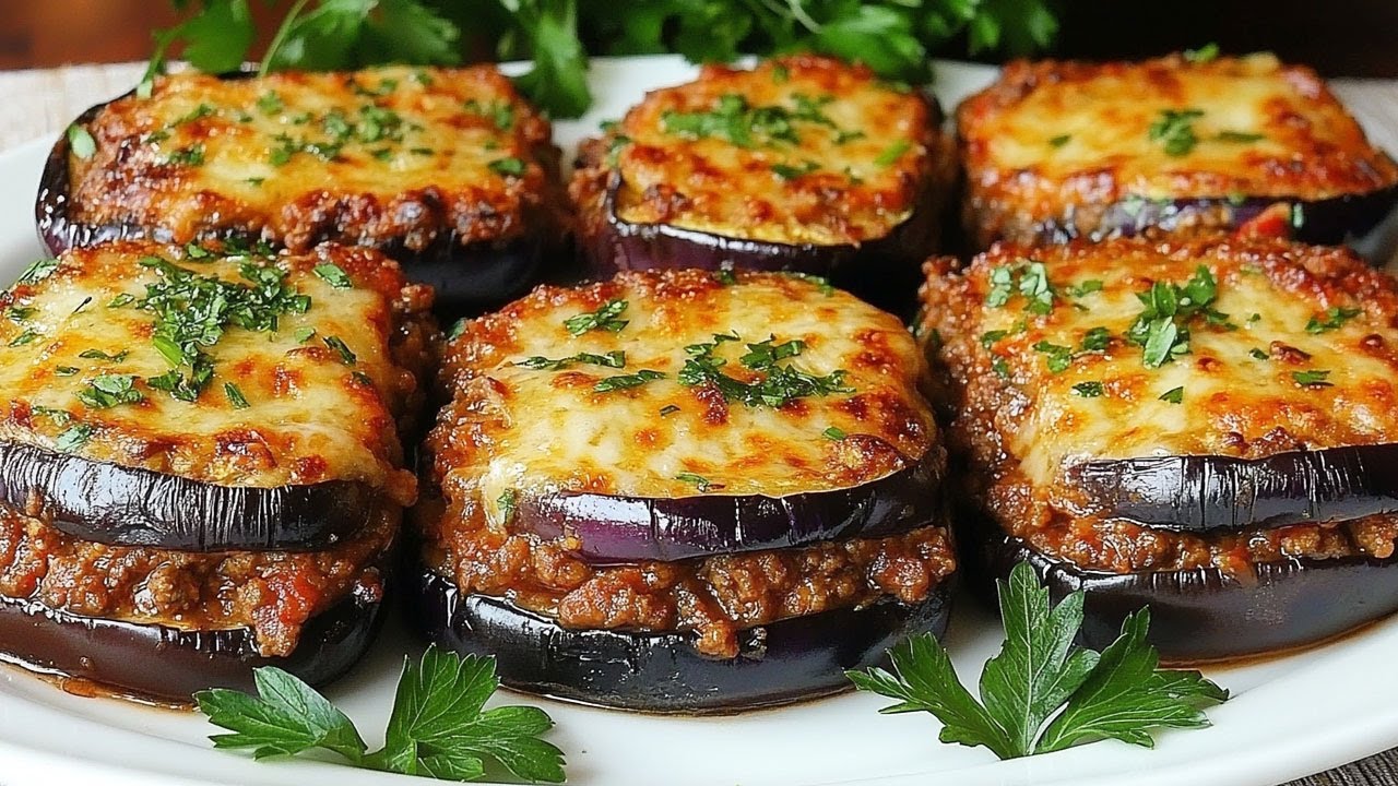 recette aubergines farcies