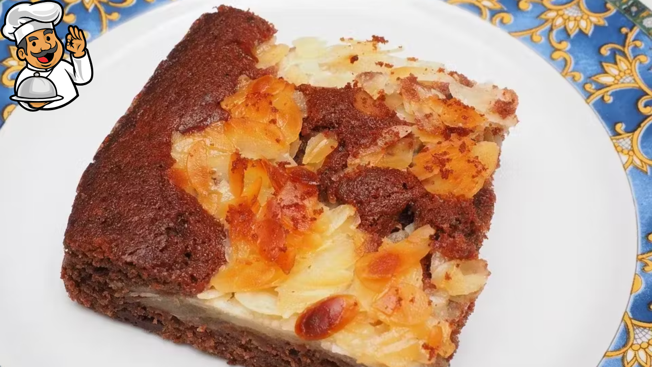 Gâteau aux Poires et Amandes Moelleux et Gourmand