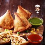 Samoussas de Légumes au Curry Doux