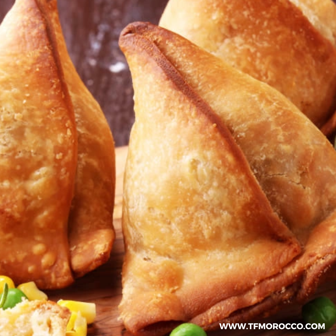 Samoussas de Légumes au Curry Doux