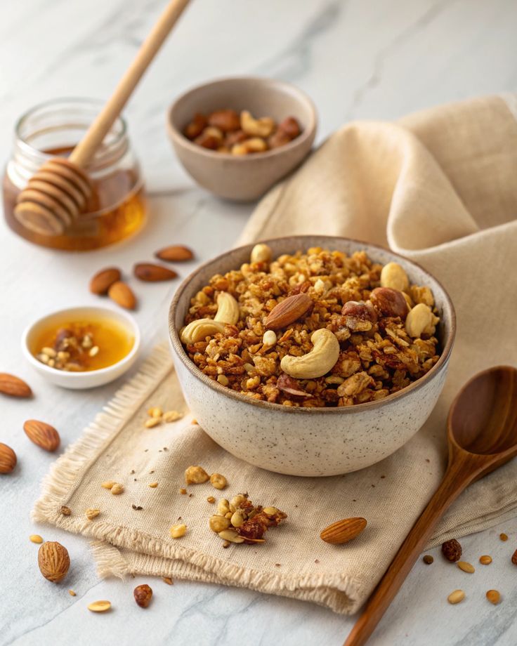 Granola Maison Croustillant ★ Recette Inratable