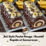 bûche roulée chocolat banane