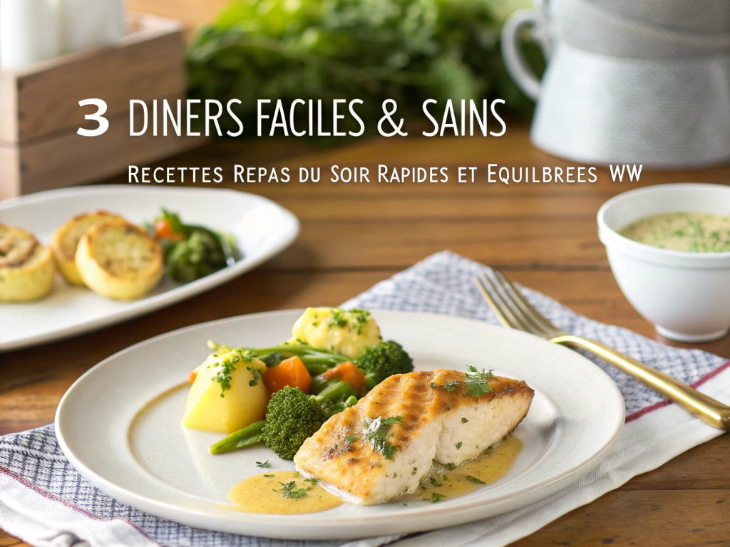recettes ww rapide