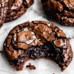 Brookies au Chocolat Moelleux et Craquelés