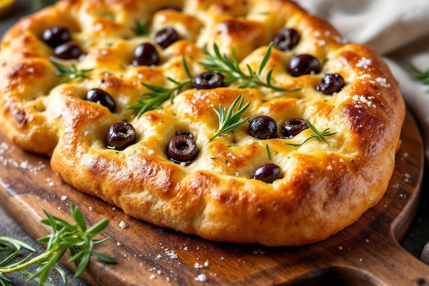 Focaccia moelleuse