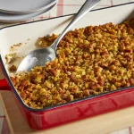 Casserole Poulet et Farce Crémeuse Recette Facile