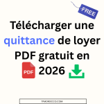 Télécharger une quittance de loyer PDF gratuit en 2026