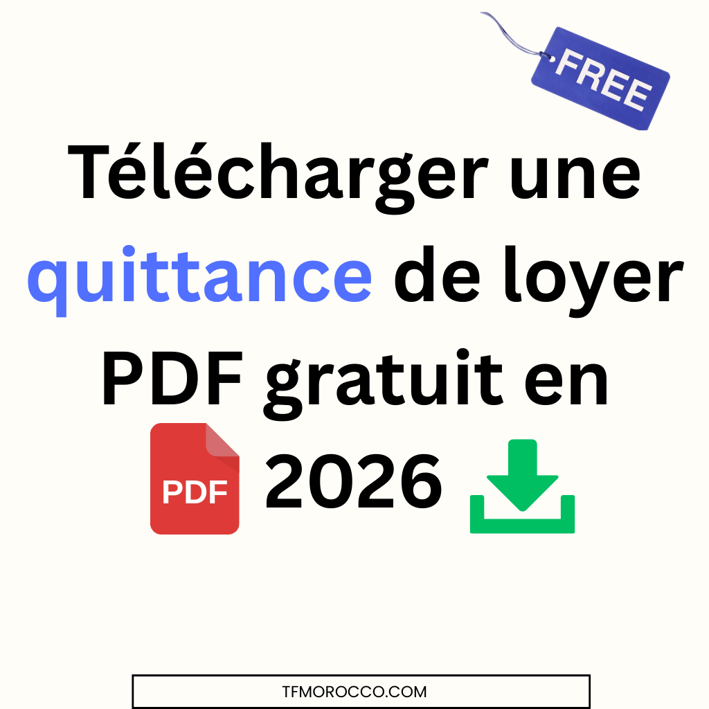 Télécharger une quittance de loyer PDF gratuit en 2026 Télécharger une quittance de loyer PDF gratuit en 2026