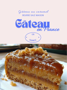 Gâteau au caramel beurre salé maison