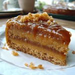 Gâteau au caramel beurre salé maison